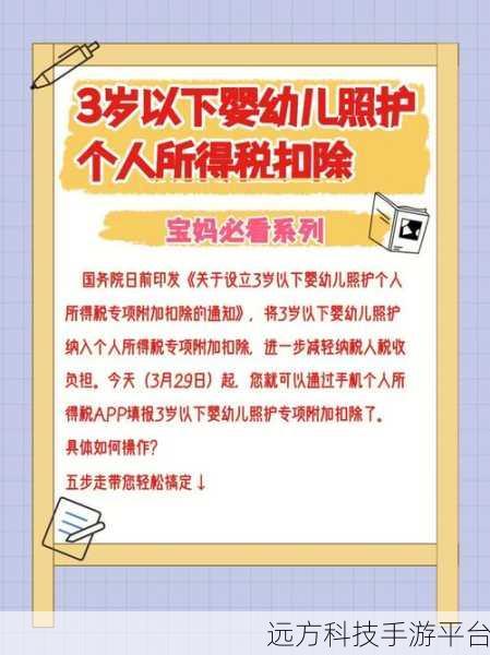 2023 年 3 岁以下婴幼儿照护个税扣除申报全攻略