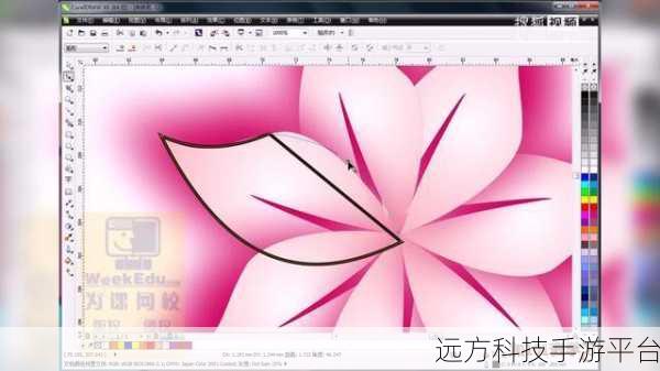 掌握 CDR 神技,轻松将图片嵌入形状