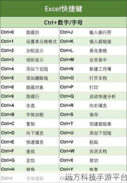 Excel 格式刷快捷键秘籍,轻松搞定表格样式