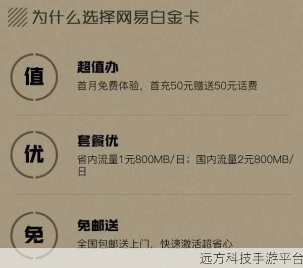 探索网易白金卡套餐，超值福利与便捷体验全解析