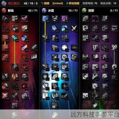 血dk输出天赋及手法:1. 血DK输出天赋全解析:掌握高效战斗技巧