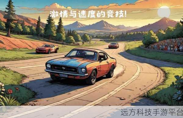 公路狂飙赛车手，速度与激情的指尖盛宴