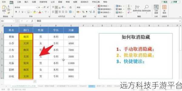 Excel 锁定行列不动秘籍,让数据处理更轻松