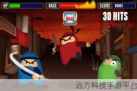 愤怒忍者震撼来袭,动作冒险新纪元等你开启!