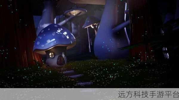 蘑菇视频红色logo黑色背景