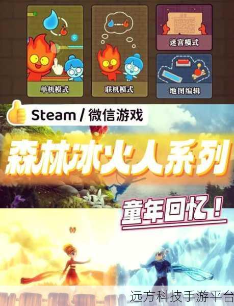 冰火交织，火柴人勇闯森林迷宫——全新动作游戏震撼来袭！