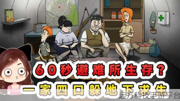 避难所生存60秒，末日降临，你的生存智慧何在？
