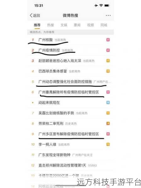 新版微博 APP 热门探索指南，热搜与话题的秘密通道
