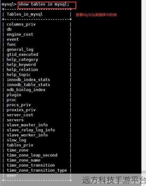MySQL 数据库探秘,轻松掌握查看所有内容秘籍