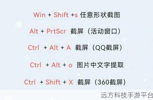 掌握电脑截屏快捷键，轻松记录精彩瞬间