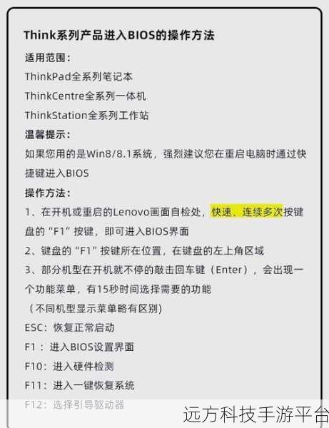 轻松掌握 ThinkPad 设置 U 盘启动秘籍