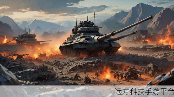 巅峰坦克闪击战，燃爆战场的坦克射击盛宴