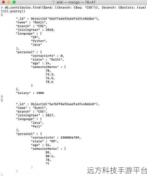 深入探索 MongoDB 操作符与运算符的奇妙世界