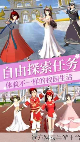 樱花校园少女梦，探索无限装扮乐趣的奇妙之旅