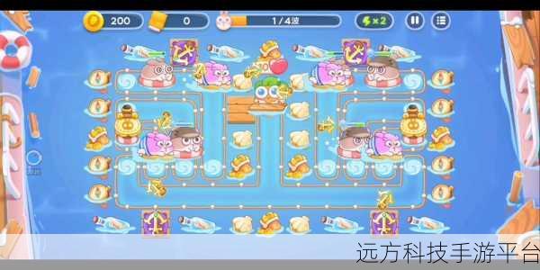 保卫萝卜4暖暖汤泉第14关全解析,无伤通关秘籍