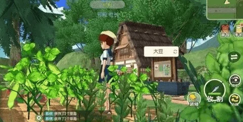 小森生活，解锁蔬菜收割高速通道，打造你的田园梦