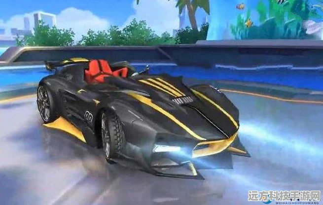 QQ飞车手游暗夜黄蜂，赛道上的黑色闪电深度剖析