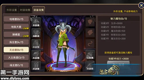 龙之谷手游套装收集攻略，衣柜系统深度解析