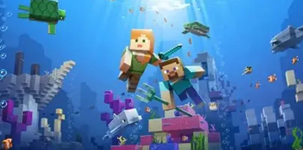 海晶碎片的无限可能，解锁我的世界水下奇境