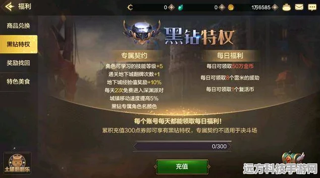 DNF手游黑钻特权深度剖析，30元解锁的性价比王者
