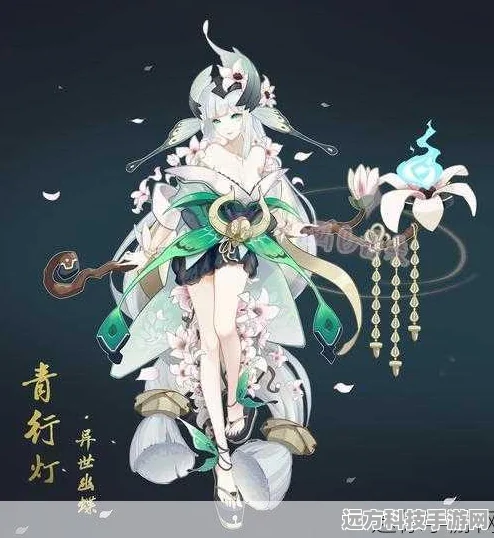阴阳师手游颜值女王青行灯，揭秘吸火机制新热潮
