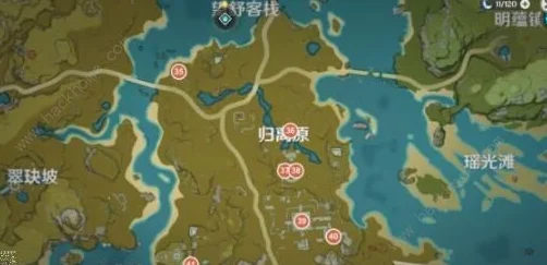 原神，珍贵宝箱全地图精确坐标大曝光