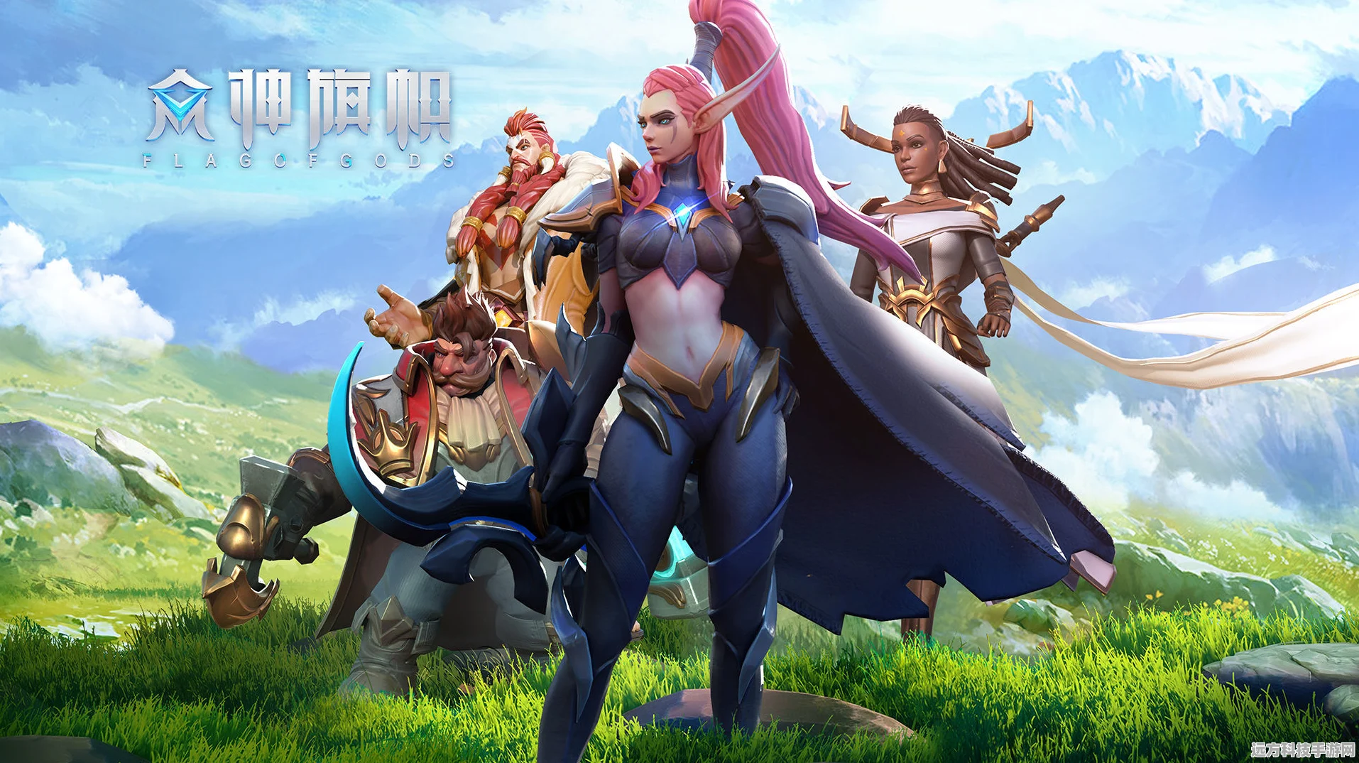 众神旗帜震撼登场，探索魔幻卡牌新纪元