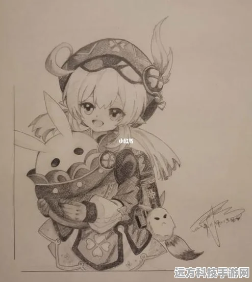 铅笔勾勒奇幻世界，原神草神的魅力素描之旅