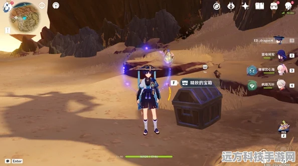 原神千壑沙地探秘，华丽宝箱全攻略，解锁沙海无尽宝藏