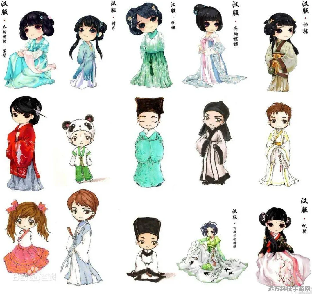 云裳羽衣，全门派校服璀璨夺目，一览无余的华服盛宴