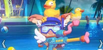 元梦之星小黄鸭游泳圈全攻略，解锁你的夏日清凉造型