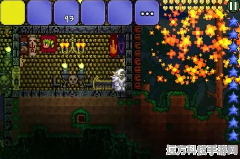 泰拉瑞亚手机版，揭秘令人胆寒的鲜血蜘蛛