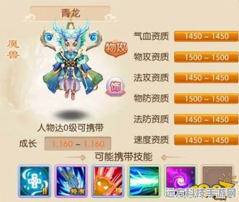 梦幻诛仙手游魔兽青龙深度剖析，实用性与玩法全解析