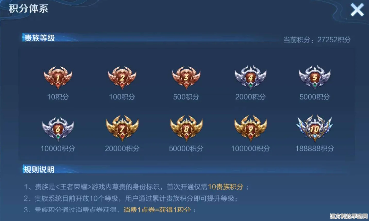 王者荣耀贵族9等级消费揭秘，万元门槛引热议