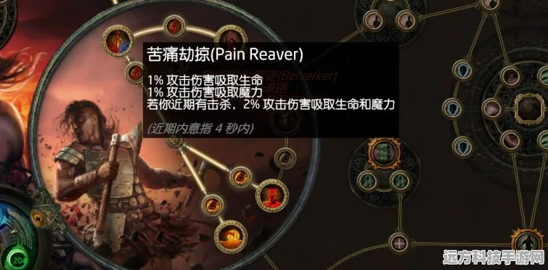 流放之路，蛮子旋风斩辅助宝石搭配全解析