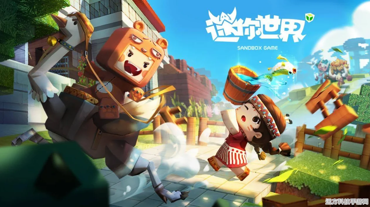 迷你世界VS我的世界，沙盒巨头的创意碰撞之旅