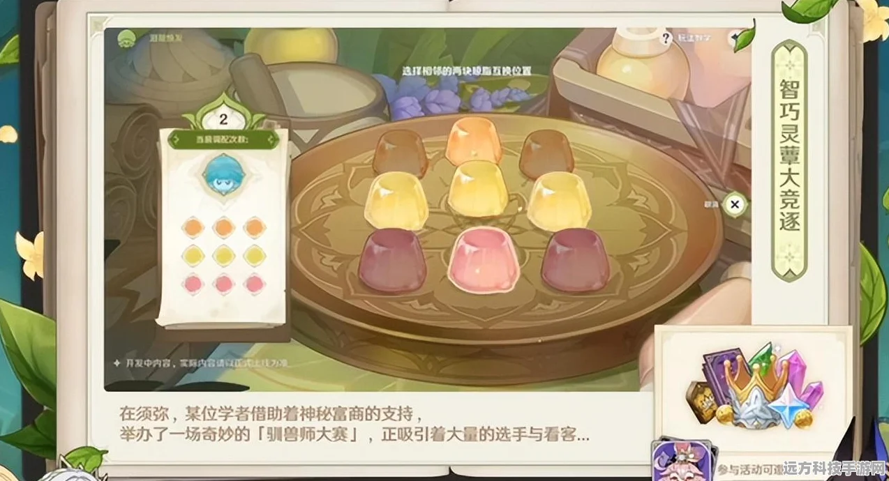 原神智巧灵蕈大竞逐，潜能焕发第二天深度玩法解析