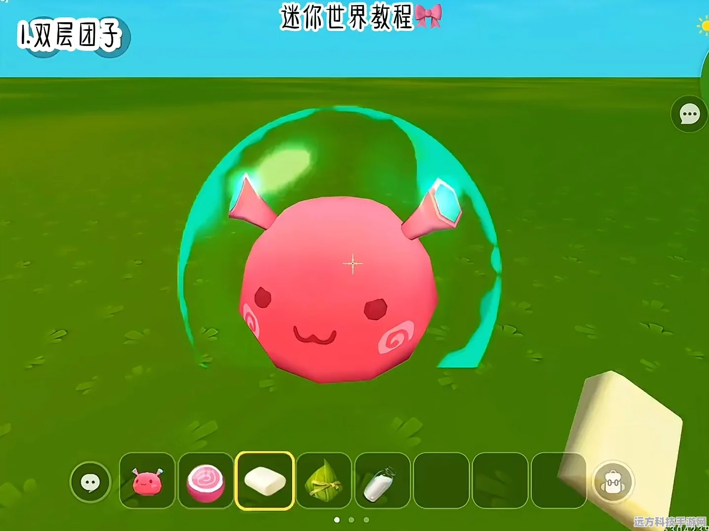 迷你世界大冒险，大荧光球的合成与奇妙用途