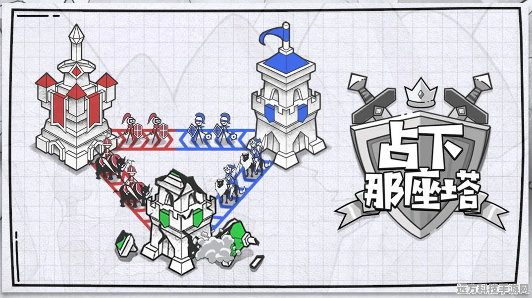 占下那座塔，魔性搞怪，策略竞技新体验等你来战！