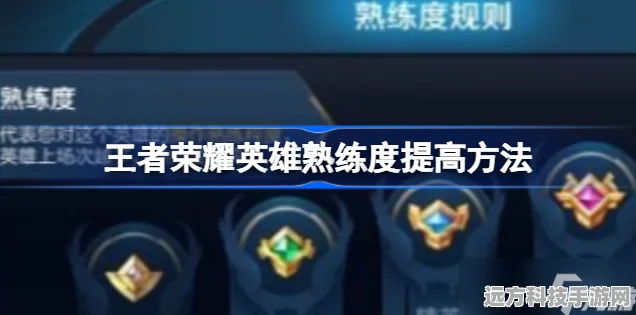 王者荣耀熟练度提升全攻略，解锁高效刷熟练度秘籍