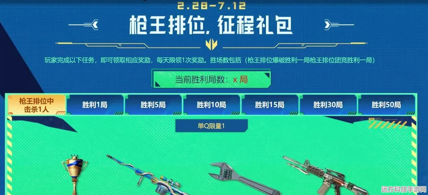 CF枪王排位赛，荣耀之路的璀璨奖励等你摘取