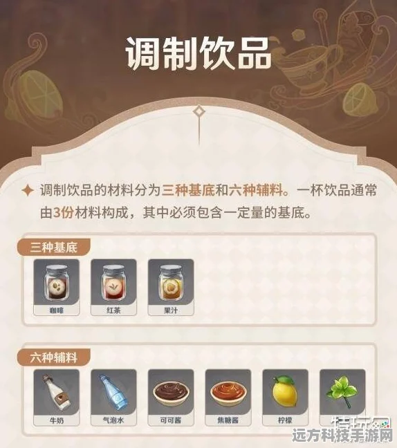 原神调酒配方全攻略，解锁热门饮品制作秘籍
