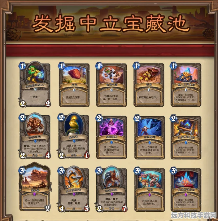 炉石传说新篇章，竞技场财宝箱秘籍大揭秘，宝藏属性图鉴全解锁