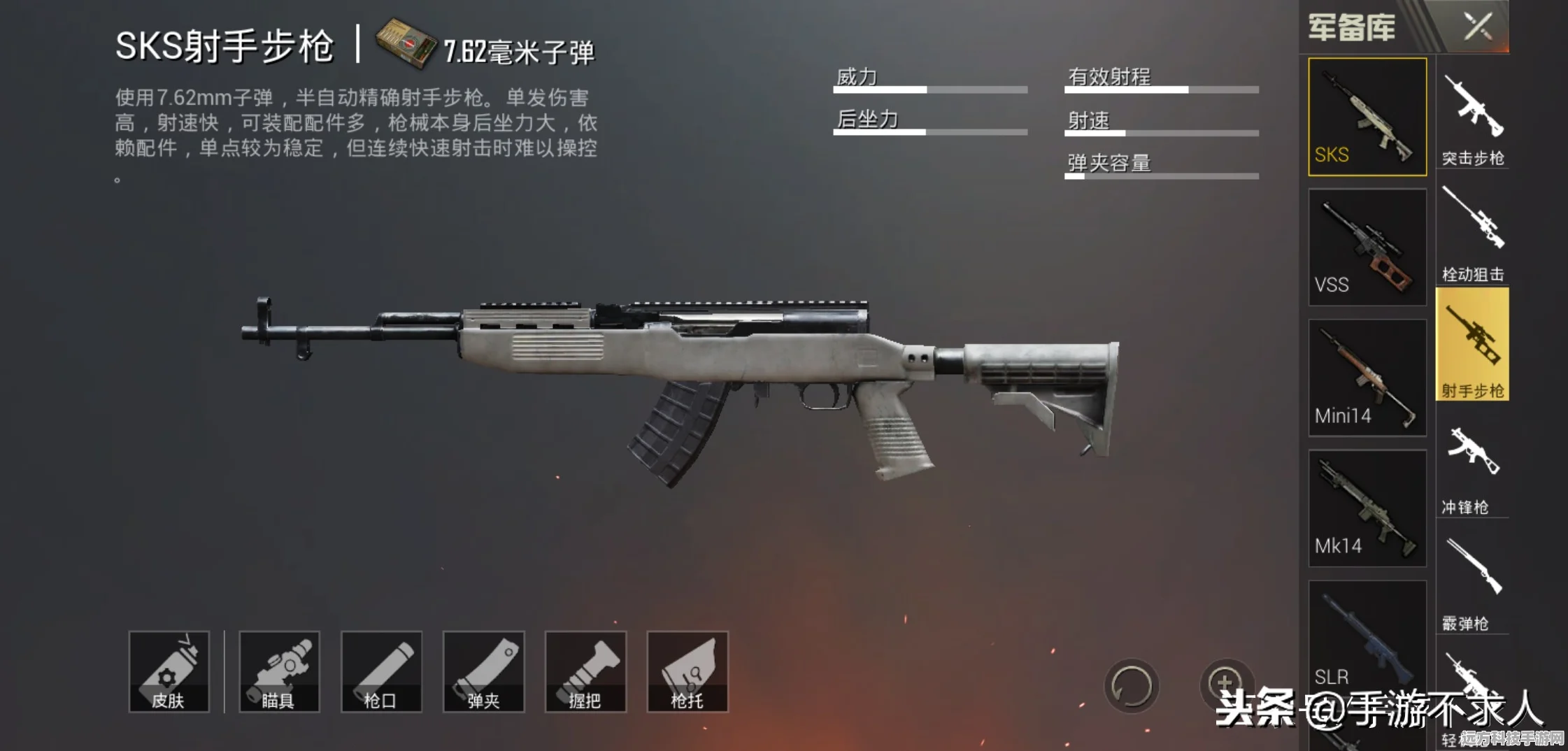 SKS射手步枪握把选择全攻略，精准射击从此不再是梦