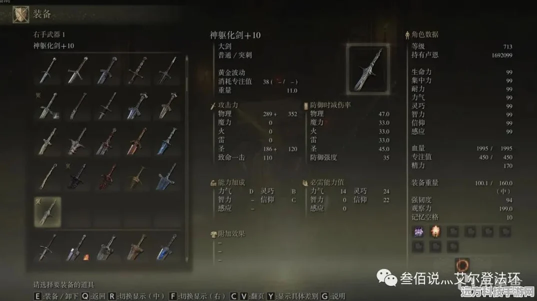 艾尔登法环观星者，初始属性全解析与实战运用