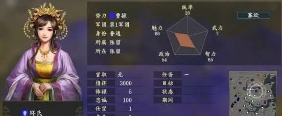 三国志14深度解析，环氏五维属性全览