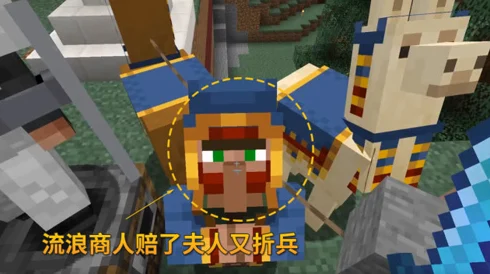 探索我的世界，流浪商人究竟在哪里？