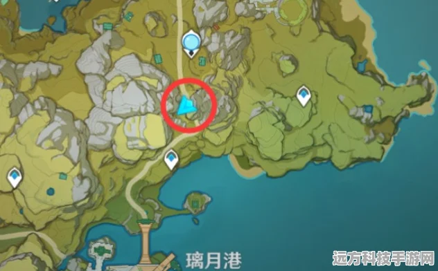 原神探索指南，揭秘望舒客栈岩神瞳位置全地图