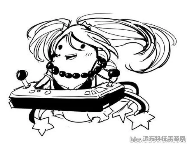 琴音绕梁，LOL琴女简笔画揭秘——音符间的灵动舞者