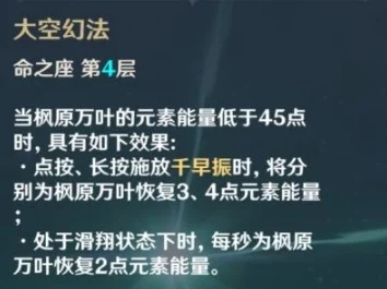 枫原万叶命座全揭秘，实战效果与深度体验